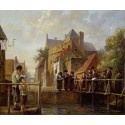 Elena Flerova - Tashlich V | Jewish Art Oil Painting Gallery
