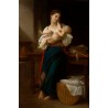 Premieres Caresses by  William Adolphe Bouguereau - Art gallery...