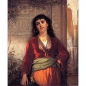 The Unwelcome Companion - A Street Scene in Cairo 1873 by John...