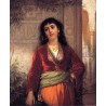 The Unwelcome Companion - A Street Scene in Cairo 1873 by John...