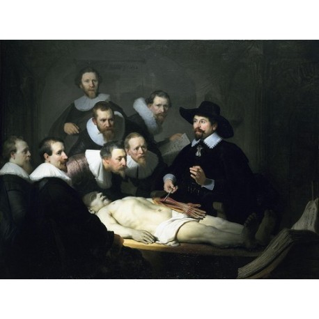 The Anatomy Lesson of Dr. Nicolaes Tulp (1632) By Rembrandt