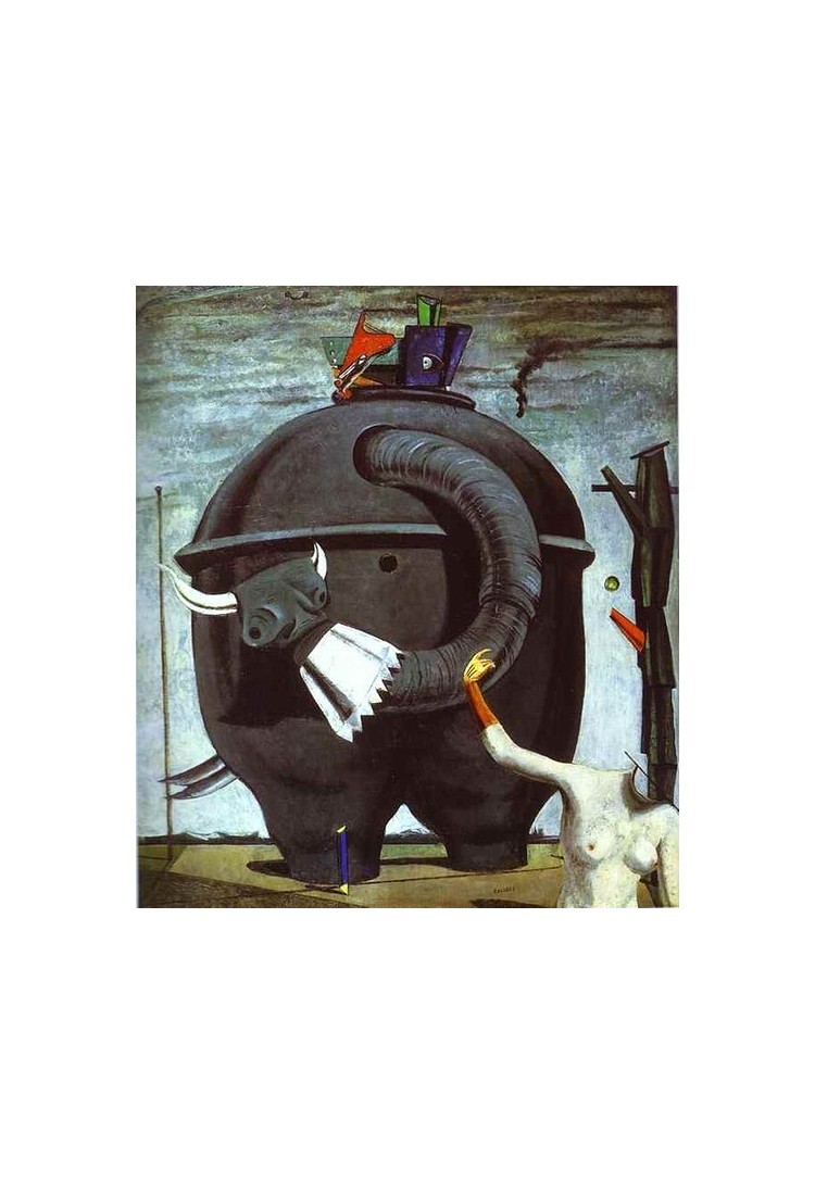 The Elephant Celebes (1921) By Max Ernst