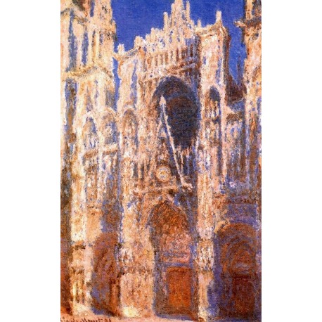 Rouen Cathedral 1894 By Claude Monet