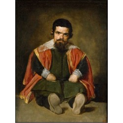 Portrait of Sebastián de Morra (c. 1645) by Diego Velázquez