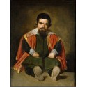 Portrait of Sebastián de Morra (c. 1645) by Diego Velázquez