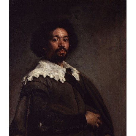 Portrait of Juan de Pareja (c. 1650) by Diego Velazquez