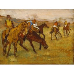 Before the Race (1882) By Edgar Degas