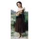 Young Shepherdess Standing 1887 by William Adolphe Bouguereau - Art gallery oil painting reproductions