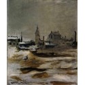Effect of Snow on Petit-Montrouge 1870 By Edouard Manet