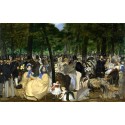 Music in the Tuileries 1862 By Edouard Manet