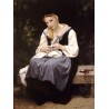 Young Worker 1869 by William Adolphe Bouguereau - Art gallery oil...