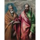 Saint Peter and Saint Paul (1590) By El Greco
