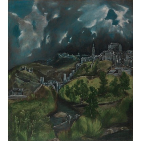 View of Toledo (1596) By El Greco