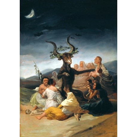 Witches Sabbath (1798) By Francisco Goya