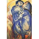 The Tower Of Blue Horses by Franz Marc