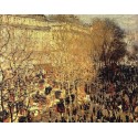 Boulevard Des Capucines by Claude Oscar Monet - Art gallery oil...