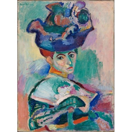 Woman with a Hat (1905) by Henri Matisse