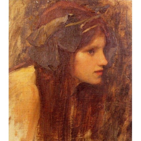 A Naiad Study 1893 by John William Waterhouse