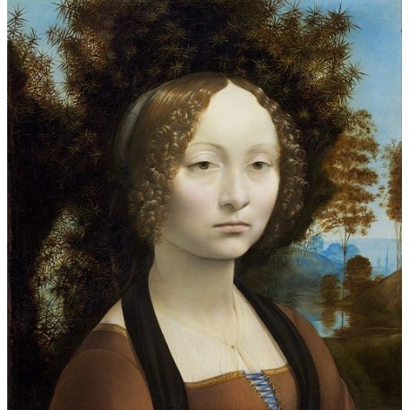 Ginevra de Benci by Leonardo Da Vinci