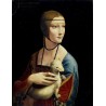 Lady with an Ermine 1489-1490 by Leonardo Da Vinci
