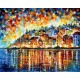A Night at the Bay-Wall-Art-Home-Decor-oil-painting