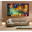 Modern City Landscape Abstract art