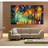 Modern City Landscape Abstract art