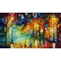 Modern City Landscape Abstract art