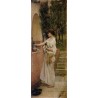 A Roman Offering 1890 by John William  Waterhouse - Art gallery oil painting reproductions
