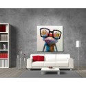 Happy Frog Abstract -Modern Home decor wall art oil Painting