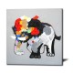 Abstract Elephant - Hand-Painted Animal Wall Art Modern Oil Painting