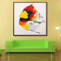 Baby Bird- Handmade Abstract Art Modern Oil Painting