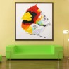 Baby Bird- Handmade Abstract Art Modern Oil Painting