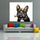 Cool Dog - Hand-Painted Modern Home decor wall art Painting
