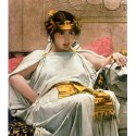 Cleopatra 1888 by John William Waterhouse-Art gallery oil painting...