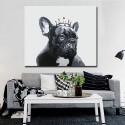 The King- Handmade Animal Canvas Art Modern Oil Painting