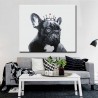 The King- Handmade Animal Canvas Art Modern Oil Painting