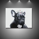 The King- Handmade Animal Canvas Art Modern Oil Painting