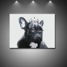 The King- Handmade Animal Canvas Art Modern Oil Painting