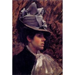 Esther Kenworthy Waterhouse 1885 by John William Waterhouse-Art...