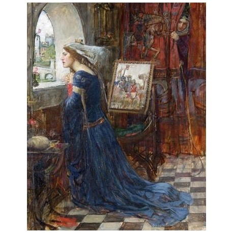 Fair Rosamund 1916 by John William Waterhouse-Art gallery oil...