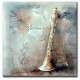 Suona Horn - Hand-Painted Musical Home decor wall art canvas Painting
