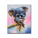 Cute Little Sloth - Hand-Painted Modern Home decor wall art oil Painting