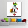 Dr Frog - Hand-Painted Modern Home decor wall art oil Painting