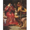 Jason and Medea 1907 by John William Waterhouse -Art gallery oil painting reproductions