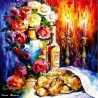 Shabbat Table2 - Jewish Art