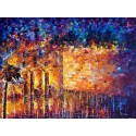 Western Wall 1 Abstract - Jewish Art Oil Painting