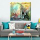 Saxophone Color - Hand-Painted Musical Home decor wall art Painting