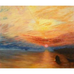 Sunset (c.1833) by Joseph Mallord William Turner