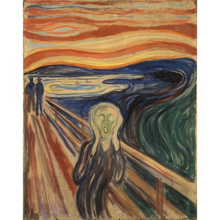 The Scream 1893 by Edvard Munch